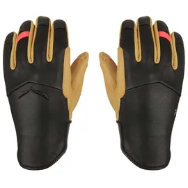 Salewa Ortles AM Leather W Alpinhandschuhe Schwarz 6