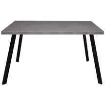 58 aufm Kessel Ediva 140 x 75 x 90 cm schwarz/grau