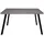 58 aufm Kessel Ediva 140 x 75 x 90 cm schwarz/grau