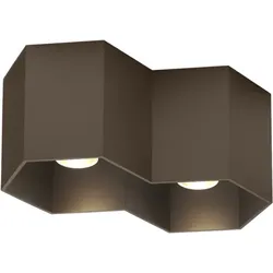 HEXO 2.0 LED Deckenlampe - Bronze / colour warm dimming