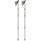 Leki Cross Trail Lite Carbon 100 - 135 cm schwarz-weiß-naturalcarbon
