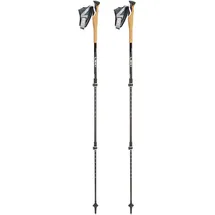 Leki Cross Trail Lite Carbon 100 - 135 cm schwarz-weiß-naturalcarbon