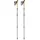 Leki Cross Trail Lite Carbon 100 - 135 cm schwarz-weiß-naturalcarbon