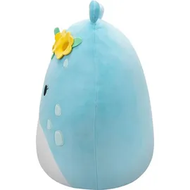 Squishmallows Natnat Alien mit Blumenkrone 40 cm, offizielles Jazwares Plüsch, superweiches Kuscheltier