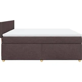 vidaXL Boxspringbett 180 x 200 cm Braun