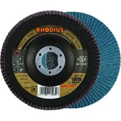 RHODIUS Lamellenschleifscheibe LSZ F2 115mm K 60