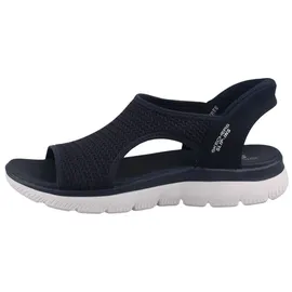 SKECHERS Damen Summits Sandal Sweetly Evolved, Navy Knit, 40 EU - Blau -