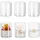 luxuskollektion Kerzenhalter Set 6er Glas Beige