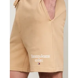 Tommy Jeans Sweatshorts »TJM ENTRY GRAPHIC SHORT EXT«, Gr. S, N-Gr, tawny sand, , 86318127-S N-Gr
