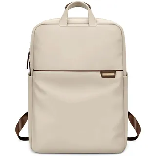 GOLF QUALITY Laptop Rucksack Herren Rucksack Laptop Tasche 16 Zoll, Rucksack Damen Bussiness Rucksack wasserdicht, Backpack Daypack für Schule, Fahrradfahren, Freizeit und Reise Aprikose