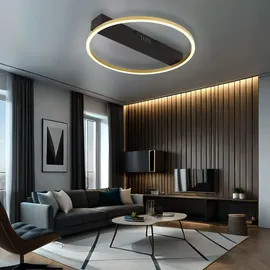 GLOBO Lighting|Deckenleuchte Metall schwarz LED - schwarz