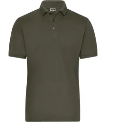 Bio Stretch Polo-Shirt "JN1806" UV-Schutz - XL - olive