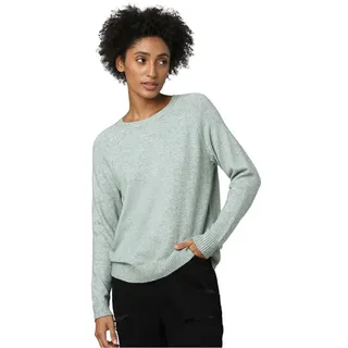 Only Damen Onllesly Kings L/S KNT Noos Pullover 15170427,Basil/Detail:w. Melange,XS