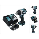 Makita DTW 700 RF1 Akku Schlagschrauber 18 V 700 Nm 1/2" XPT Brushless + 1x Akku 3,0 Ah + Ladegerät