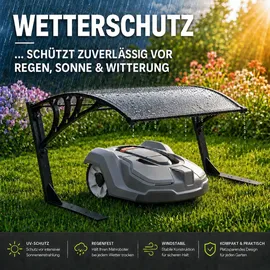 Trutzholm Mährobotergarage mit Metallfüßen
