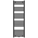 doporro Design Badheizung gerade 160x50cm Anthrazit Röhrenheizkörper Horizontal Mittelanschluss Badheizkörper