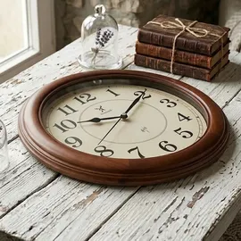 Holzwerk 35 cm HW.Braun. beige/braun