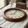 Holzwerk 35 cm HW.Braun. beige/braun