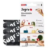 sugru by tesa Formbarer Allzweckkleber 3er-Pack 3 x 3,5 g Schwarz