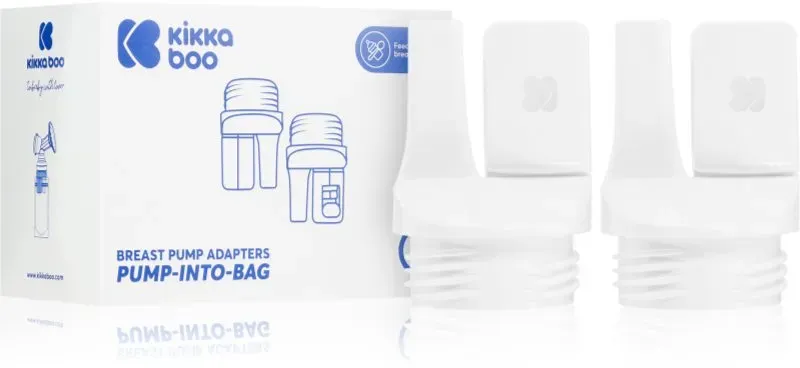 Kikkaboo Breast Pump Adapters Pump Into Bag Adapter 2 St.