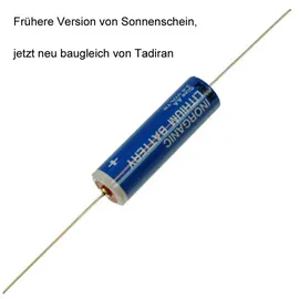 Tadiran Batteries Sonnenschein Inorganic Lithium Battery SL-360/P Axialer Draht