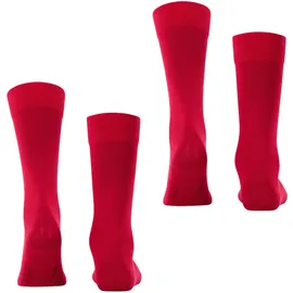 Falke Happy 2er Pack scarlet 39-42