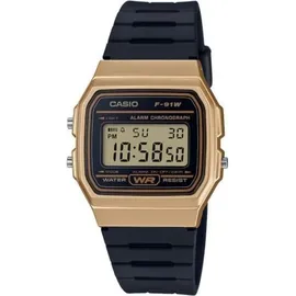 Casio - F-91WM-9A - Uhren - Uni - Dunkelblau/Gold