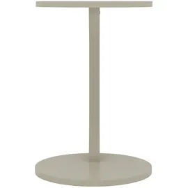 [en.casa] Beistelltisch, Holeby 56 x Ø 38 cm Sandsteinfarben (38 x 56 cm)