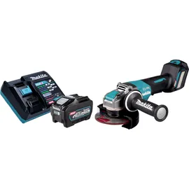 Makita GA 044 GT101 Akku Winkelschleifer 40 V max. 125 mm X-LOCK Brushless + 1x Akku 5,0 Ah + Ladegerät