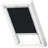 VELUX Verdunkelungsrollo DML M06 3009K mit Schiene Schwarz-Silber