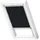 VELUX Verdunkelungsrollo DML M06 3009K mit Schiene Schwarz-Silber