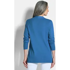 GOLDNER Elegante Strickjacke mit Kaschmir Blau 23