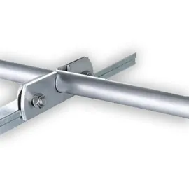 GAH Alberts Zaunpfosten 3 x 40 cm Grau/Stahl