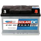 Solarbatterie 100Ah Big 12V Versorgungsbatterie Boot Caravan Wohnmobil Batterie