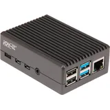 Joy-It RB-AlucaseP5-08 SBC-Gehäuse Passend für Raspberry Pi® inkl. passiven Kühler schwarz