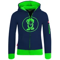 Trollkids Sortland Jacke - Navy / Green - 92 cm