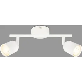 Brilo Briloner 1xGU10 schwenkbar 27,5 cm weiß