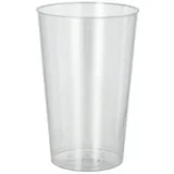 Papstar Trinkbecher PS 0,3 l Ø 7,9 cm 500 St. Glasklar
