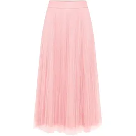 Zero Midirock Damen Tüll rosa 34