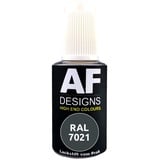 Alex Flittner Designs Lackstift RAL 7021 Schwarzgrau matt 20ml Reparaturstift Acryl Retuschierlack Reparaturlack Holz Metall Möbel Bad