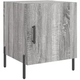 vidaXL Nachttisch Grau Sonoma 40x40x50 cm Holzwerkstoff Modell 3