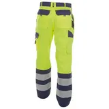DASSY Lancaster Warnschutzhose 245g - neongelb/zementgrau