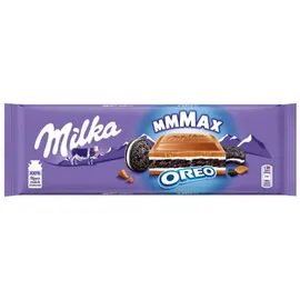 MILKA Mmmax OREO Alpenmilch Milchcreme und Oreo Keks XXL Tafel 300g