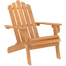 vidaXL Adirondack-Gartenstuhl 55,3 x 87,9 x 90 cm braun 2 St.