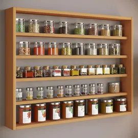 VCM Wandregal Gewürzregal Küche Esaldi L