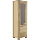 MCA living Vitrine SILIAS 65 x 45 x 199 cm Beige