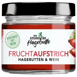 Die Steirische Hagebutte Fruchtaufstrich mit & Wein 140 g