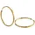 Boccia Titanium Creolen 0508-09 goldfarben Titan 0508-09 onesize