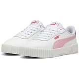 Puma Carina 2.0 Jr Sneaker, White Pink Lilac White, 35.5 EU