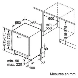 Bosch Serie 4 SMV4EVX00E Einbau-Geschirrspüler (vollintegrierbar, 600 mm breit)